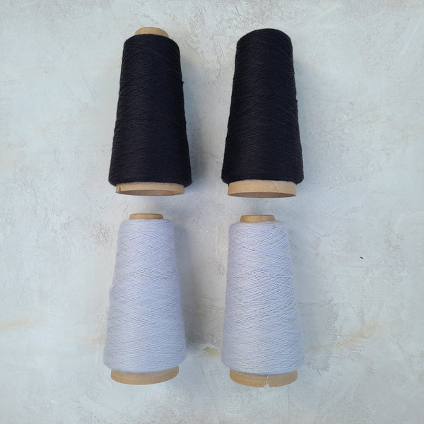 School of Weaving Kit - s08e02 Shadow Weave Scarf,  Atwater to Powell - 4 shaft