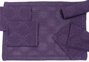 Flowers and Lattice towels and wrap kit