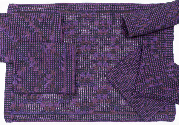 Flowers and Lattice towels and wrap kit