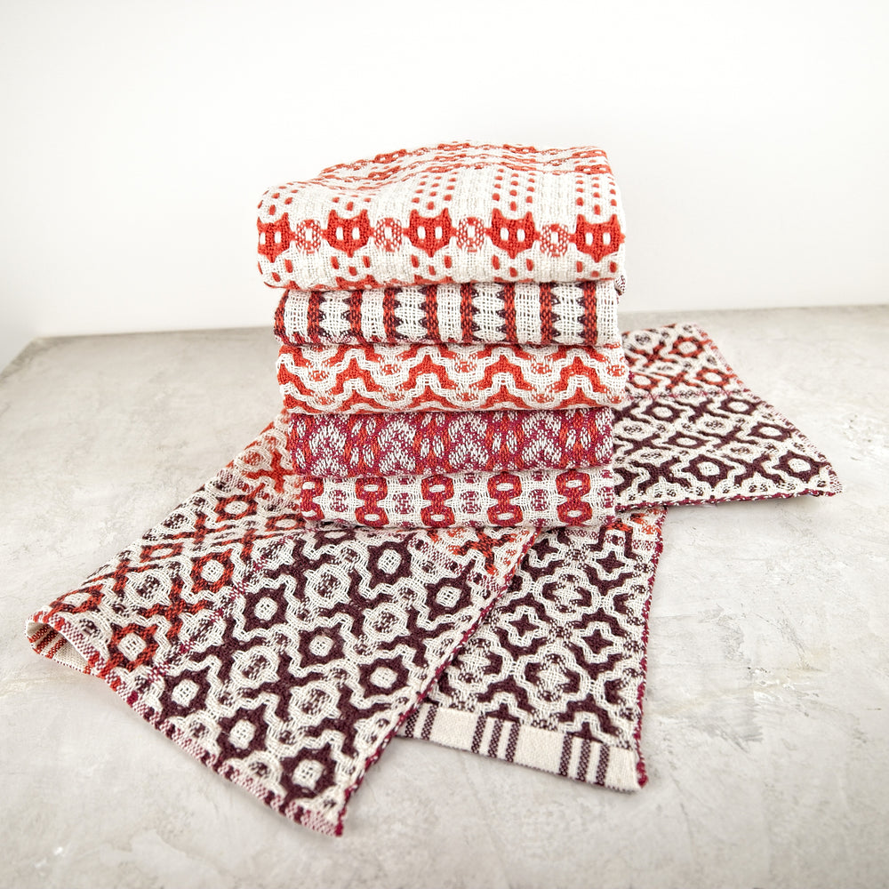 Foxes in the Rain Tea Towel kit