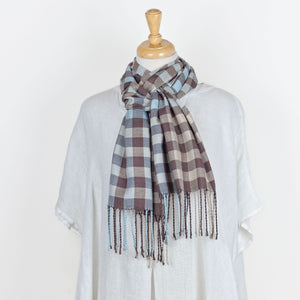 Heavenly Check Silk Scarf Kit