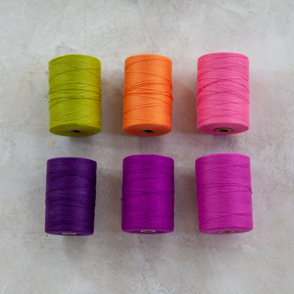 Huck Lace Cotton Tea Towel Kit - Pretty Pansies