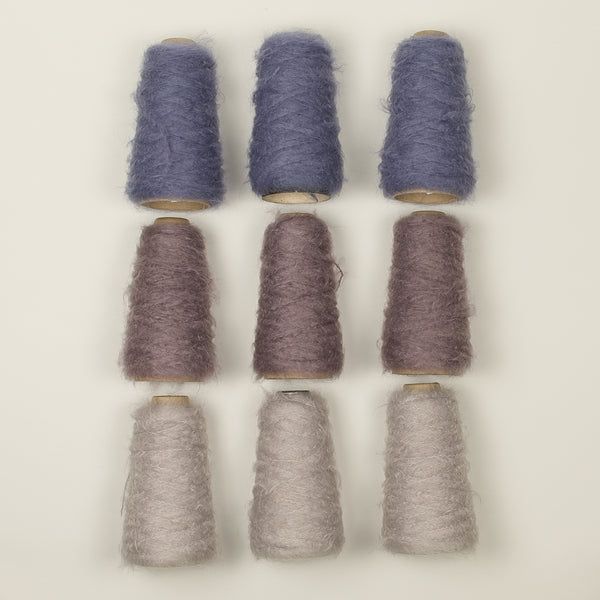 Three Stripe Mohair Blanket Kit
