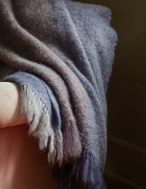 Three Stripe Mohair Blankie PDF Pattern Download