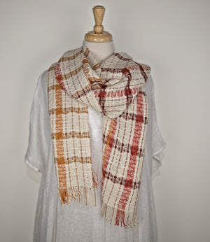 School of Weaving Kit - s10e09 cannele second warp - autumn scarves