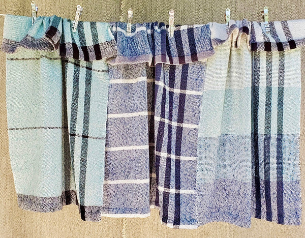 Sea Foam and Pebbles Tea Towel kit