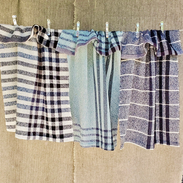 Sea Foam and Pebbles Tea Towel kit